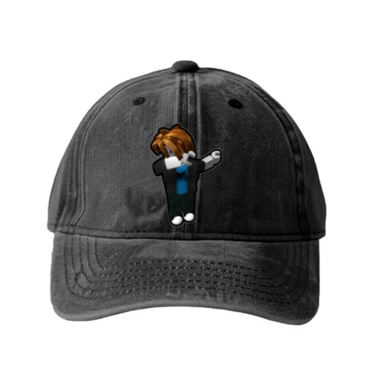 Discover Dabbingg Bacon Hair RobloxDabbingg Bacon Hair Robloxe Washed Denim Baseball Caps