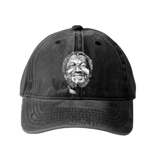 Discover Redd Foxx - Smile Fred - Short Sleeve - Washed Denim Baseball Caps