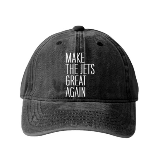 Discover Make the Jets great again - Make The Jets Great Again - Washed Denim Baseball Caps