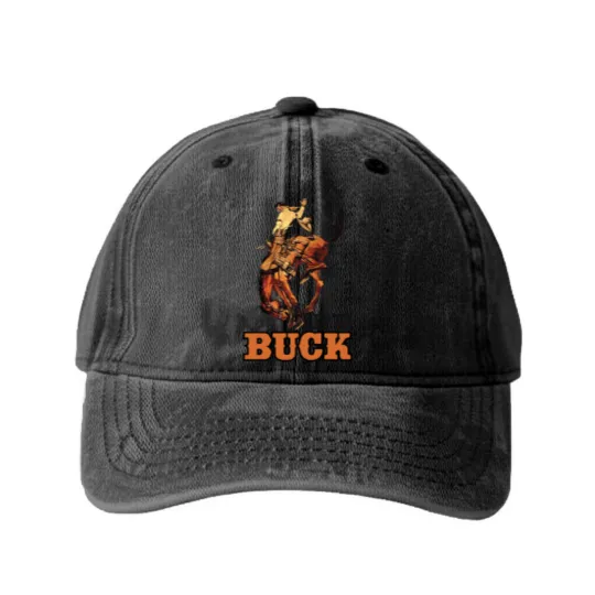 Discover Pendleton Oreon Let 'Er Buck Sticker Washed Denim Baseball Caps