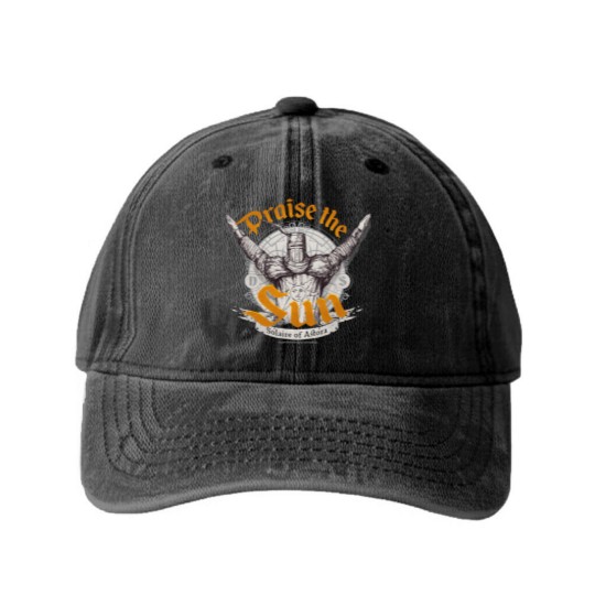 Discover DARK SOULS Washed Denim Baseball Caps