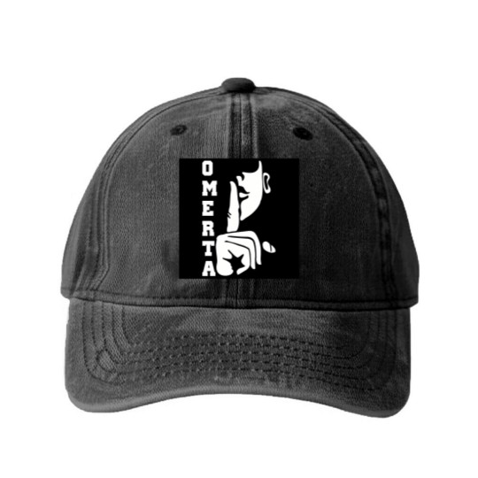 Discover OMERTA Washed Denim Baseball Caps