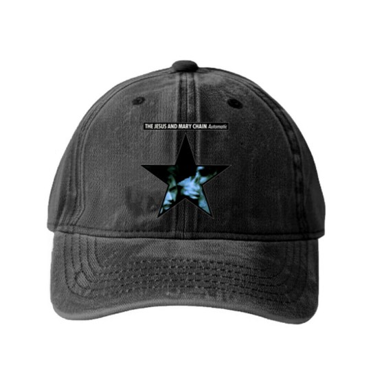 Discover Jesus and Mary Chain Premium  the jesus and mary chain Washed Denim Baseball Caps
