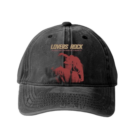 Discover TV Girl Unisex Washed Denim Baseball Caps - TV Girl Washed Denim Baseball Caps - TV Girl Lovers Rock