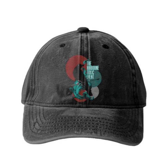 Discover The Airborne Toxic Event Logo Funny Comfortable Washed Denim Baseball Caps
