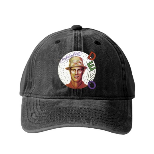 Discover Devo - Q Are We Not Men A We Are Devo Washed Denim Baseball Caps