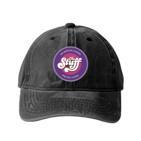 Discover The Stuff Washed Denim Baseball Caps