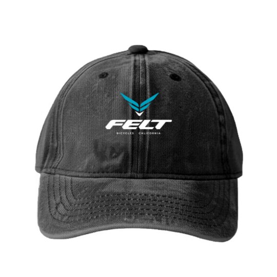 Discover Seller - Felt Bicycles Merchandise . Washed Denim Baseball Caps