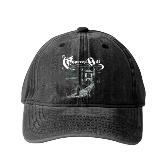 Discover Cypress Hill - Temple Of Boom Washed Denim Baseball Caps