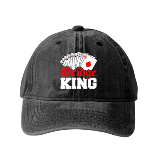 Discover Bridge King - Bridge King - Washed Denim Baseball Caps