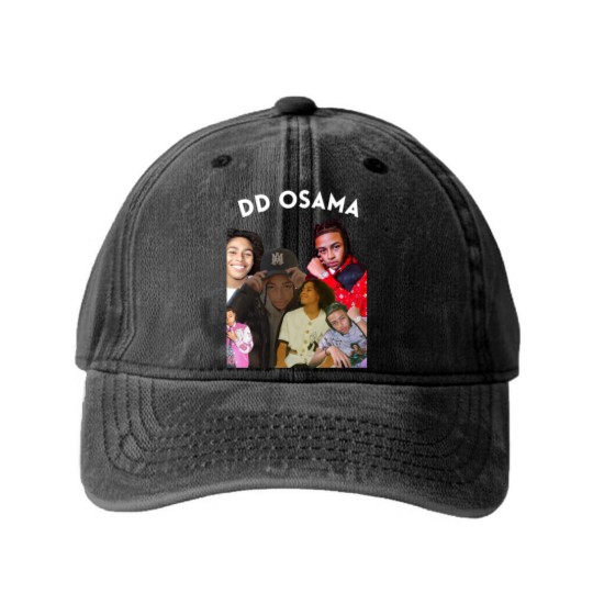 Discover Dd osama merch Washed Denim Baseball Caps