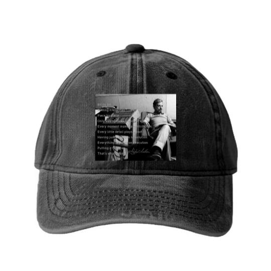 Discover Putting it together, Sondheim Washed Denim Baseball Caps