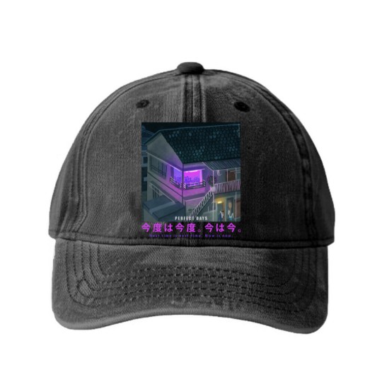 Discover Perfect Days Washed Denim Baseball Caps Washed Denim Baseball Caps