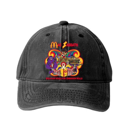 Discover Mac Sabbath Washed Denim Baseball Caps