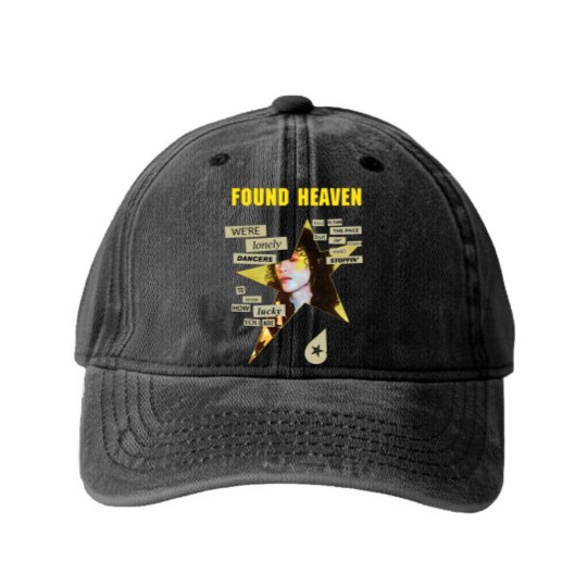 Discover Conan Gray Found Heaven Washed Denim Baseball Caps