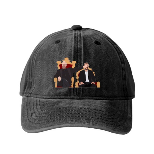 Discover Taskmaster UK - Greg and Alex Washed Denim Baseball Caps