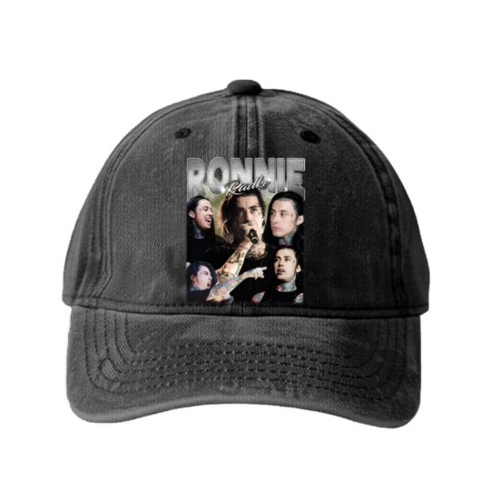 Discover RONNIE RADKE - Metal Washed Denim Baseball Caps, Ronnie Radke Washed Denim Baseball Caps