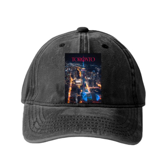 Discover Toronto Classic Toronto Classic Washed Denim Baseball Caps