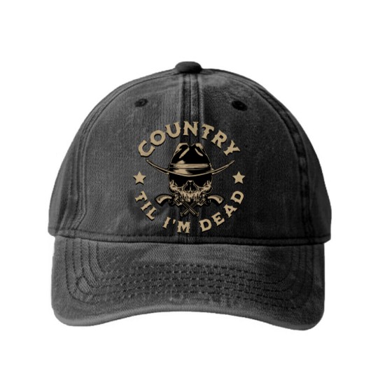 Discover Hardyy Washed Denim Baseball Caps for Concert, Hardyy Country Washed Denim Baseball Caps, Country Music