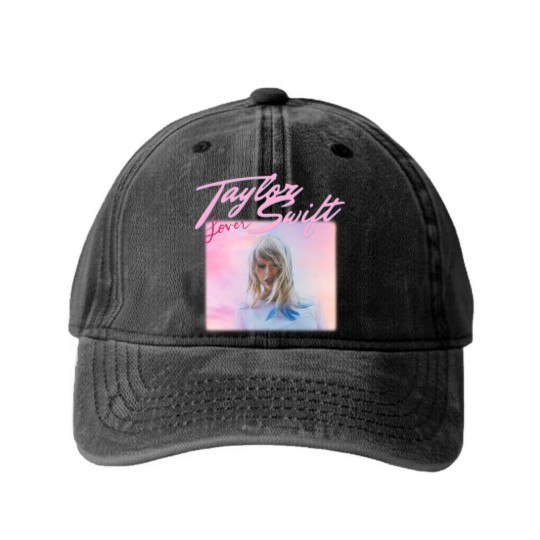 Discover Vintage Lover Washed Denim Baseball Caps, Swiftie Washed Denim Baseball Caps, Taylor Lover Washed Denim Baseball Caps