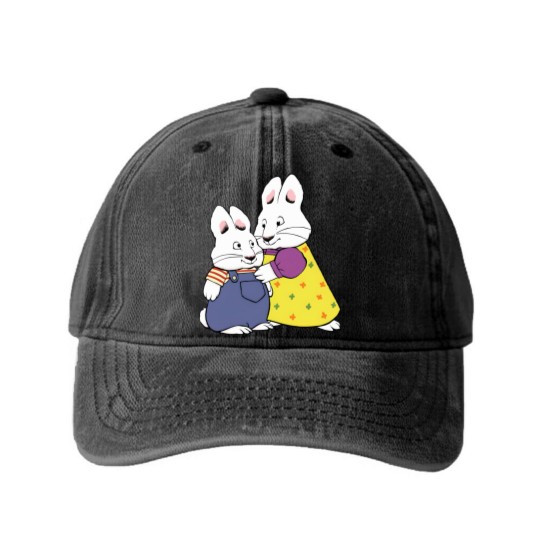 Discover Max and Ruby Washed Denim Baseball Caps