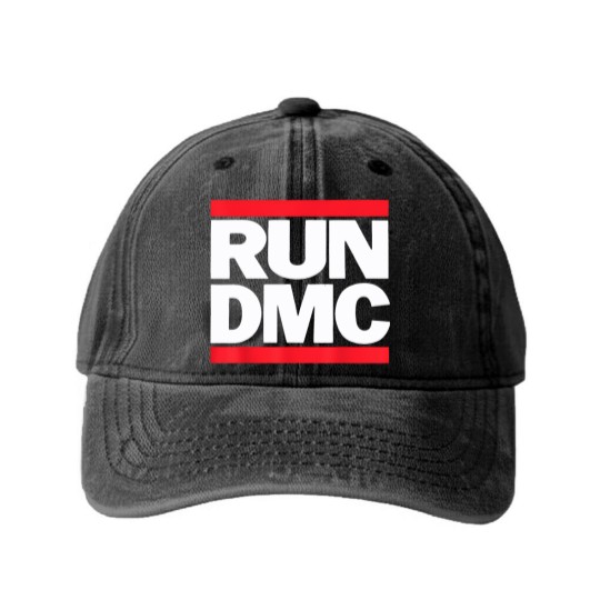 Discover run dmc  Washed Denim Baseball Caps