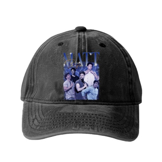 Discover Matt Rife Washed Denim Baseball Caps, Matt Rife Vintage Washed Denim Baseball Caps, Matt Rife World
