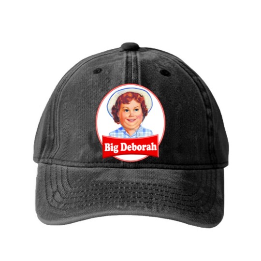 Discover BIG DEBORAH Washed Denim Baseball Caps