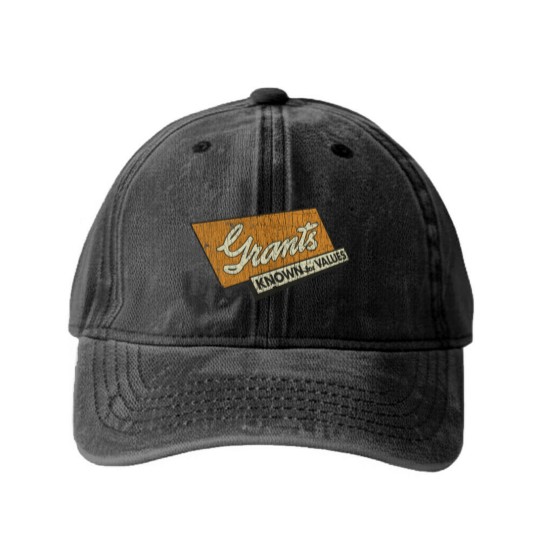 Discover grants known for values 1906 Washed Denim Baseball Caps