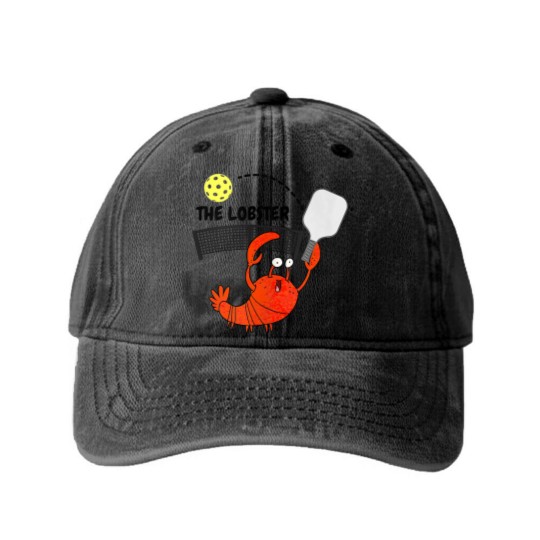 Discover Pickleball Lovers The Lobster 7751 Washed Denim Baseball Caps