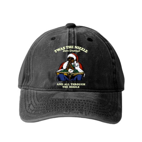 Discover Snoop dogg Christmas Washed Denim Baseball Caps Washed Denim Baseball Caps