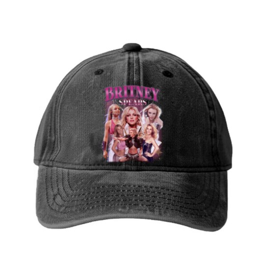 Discover Britney Spears bubblegum Unisex Washed Denim Baseball Caps, Britney Spears Merch