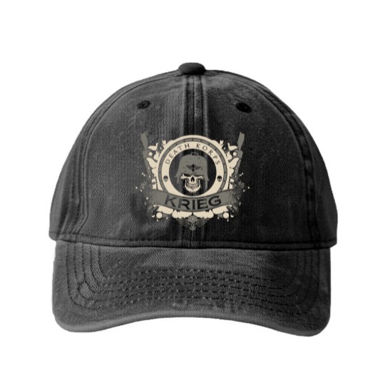 Discover Death Korps Krieg Washed Denim Baseball Caps