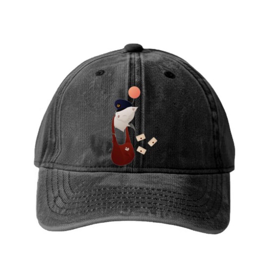 Discover Final Fantasy XIV - Delivery Moogle Washed Denim Baseball Caps