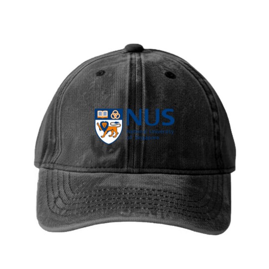 Discover national university of singapore nus Washed Denim Baseball Caps