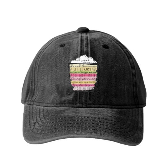 Discover Friends Thanksgiving Rachels Trifle Friends Funny Washed Denim Baseball Caps