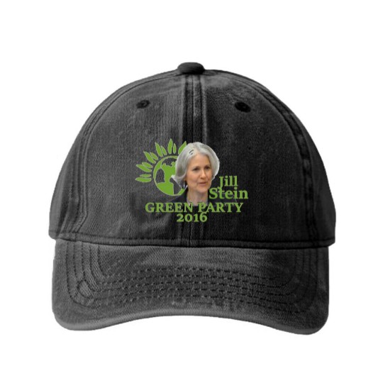 Discover Jill Stein 2016 Washed Denim Baseball Caps