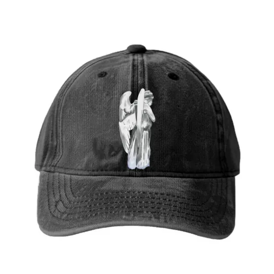 Discover Weeping angel - Doctor Who - blue - Doctor Who - Washed Denim Baseball Caps