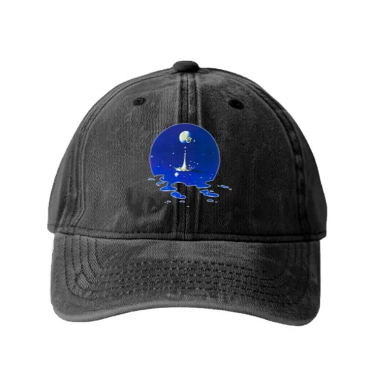Discover Time-electric Light Orchestra Washed Denim Baseball Caps