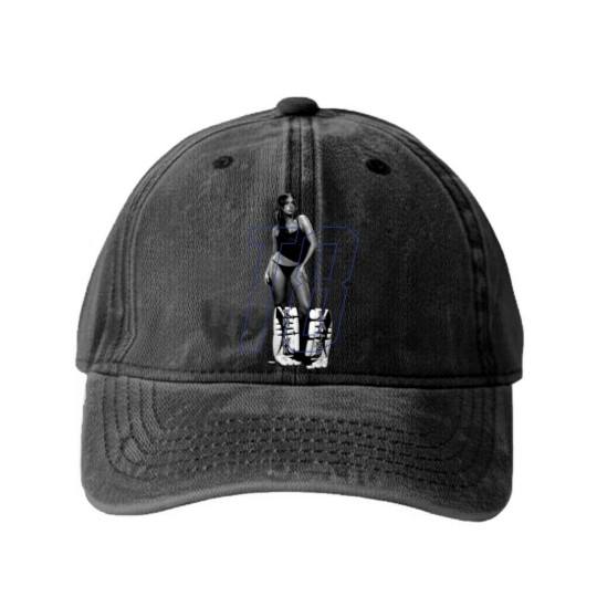 Discover Tate Mcrae Washed Denim Baseball Caps, Think Later album Greedy Washed Denim Baseball Caps, Unisex Merch