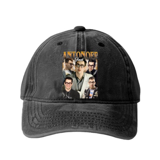 Discover Jack Antonoff Vintage Washed Denim Baseball Caps