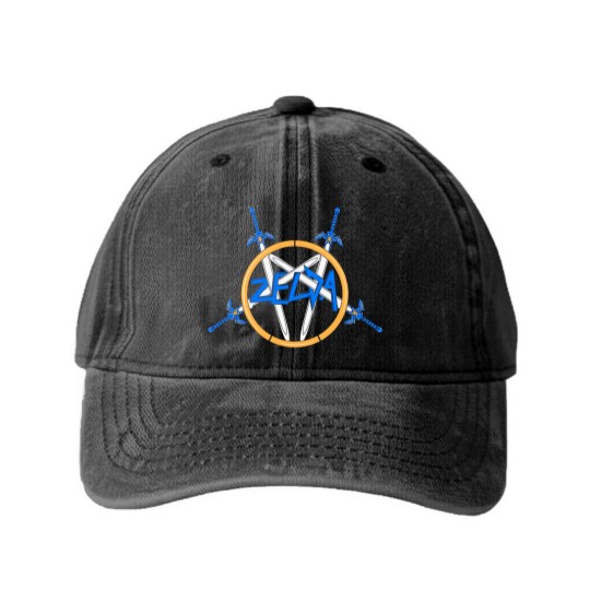 Discover Zelda - Legend of zelda games Washed Denim Baseball Caps