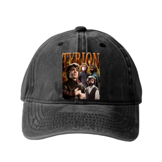 Discover Retro Tyrion Lannister Washed Denim Baseball Caps -Tyrion Lannistertshirt,Tyrion Lannister Washed Denim Baseball Caps