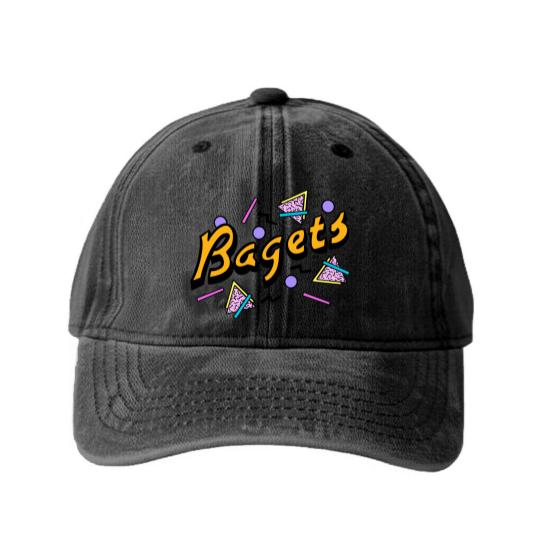 Discover BAGETS 80S 90S RETRO PINOY 2 CAP - Filipino - Washed Denim Baseball Caps