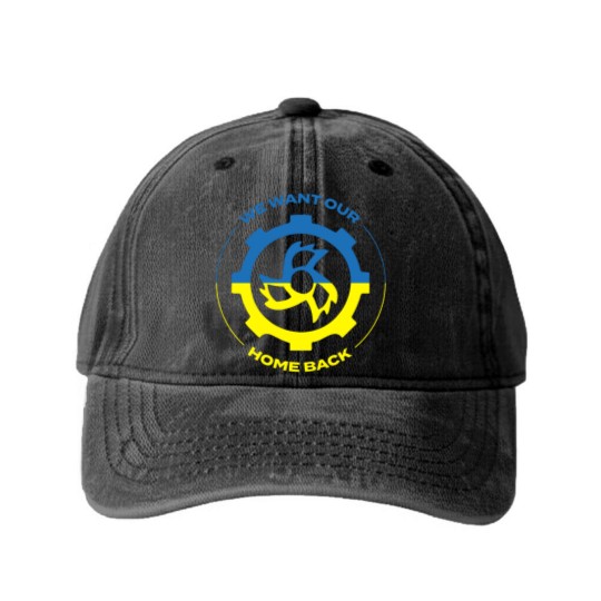 Discover Jinjer Logo Washed Denim Baseball Caps