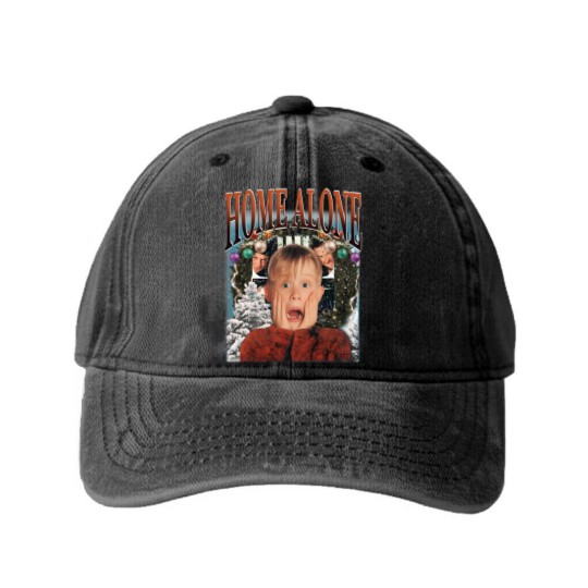 Discover Retro Home Alone Washed Denim Baseball Caps, Home Alone Washed Denim Baseball Caps, Home Alone Washed Denim Baseball Caps, Home Alone Christmas Washed Denim Baseball Caps