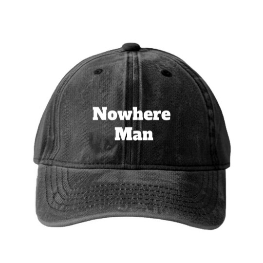 Discover Nowhere Man Washed Denim Baseball Caps
