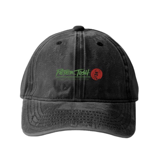 Discover Peter Tosh Legacy Reggae Activisme Musique Reggae Jamaïcain Washed Denim Baseball Caps