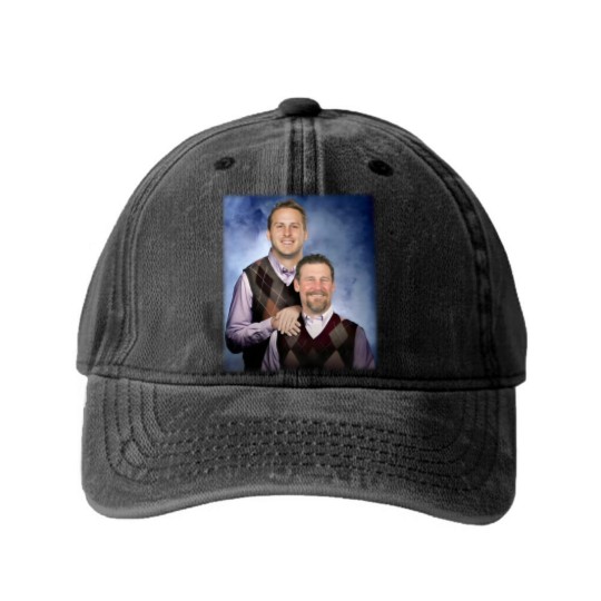 Discover Dan Campbell Jared Goff Step Brothers Detroit Football Washed Denim Baseball Caps