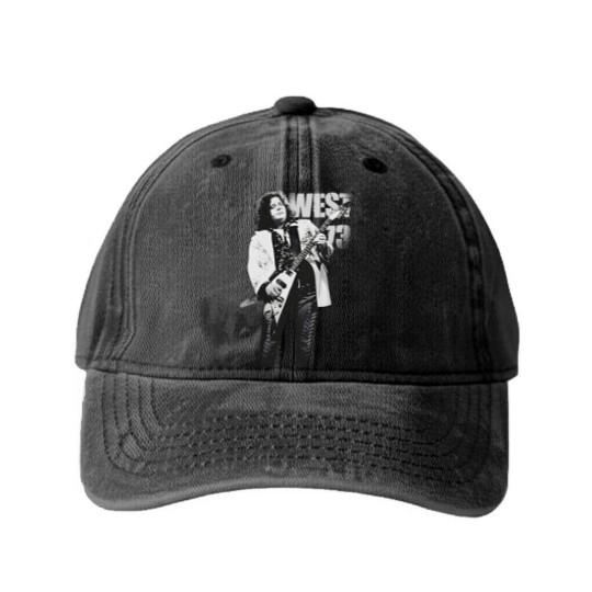Discover Mountain - Leslie West 73 Washed Denim Baseball Caps
